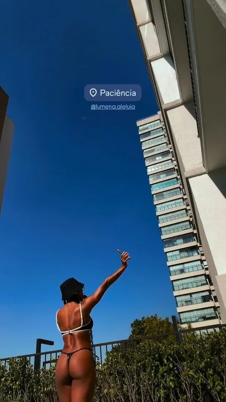 Lumena Aleluia (ex-BBB) camshow